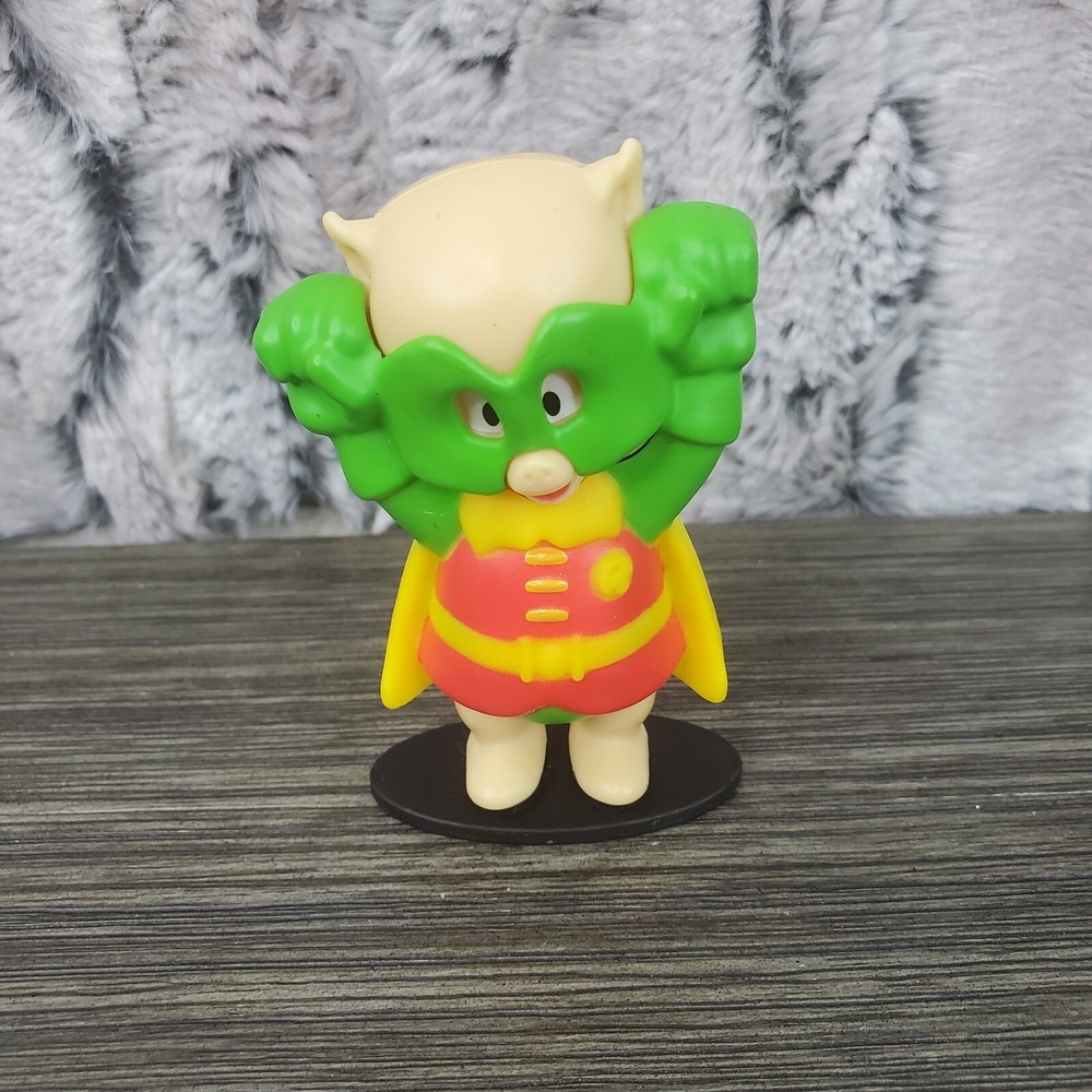2023 Burger King Kids Meal DC Justice League Porky Pig as Robin Costume